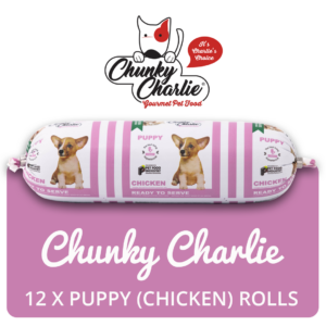 Chunky Charlie Puppy Roll Box (Chicken)